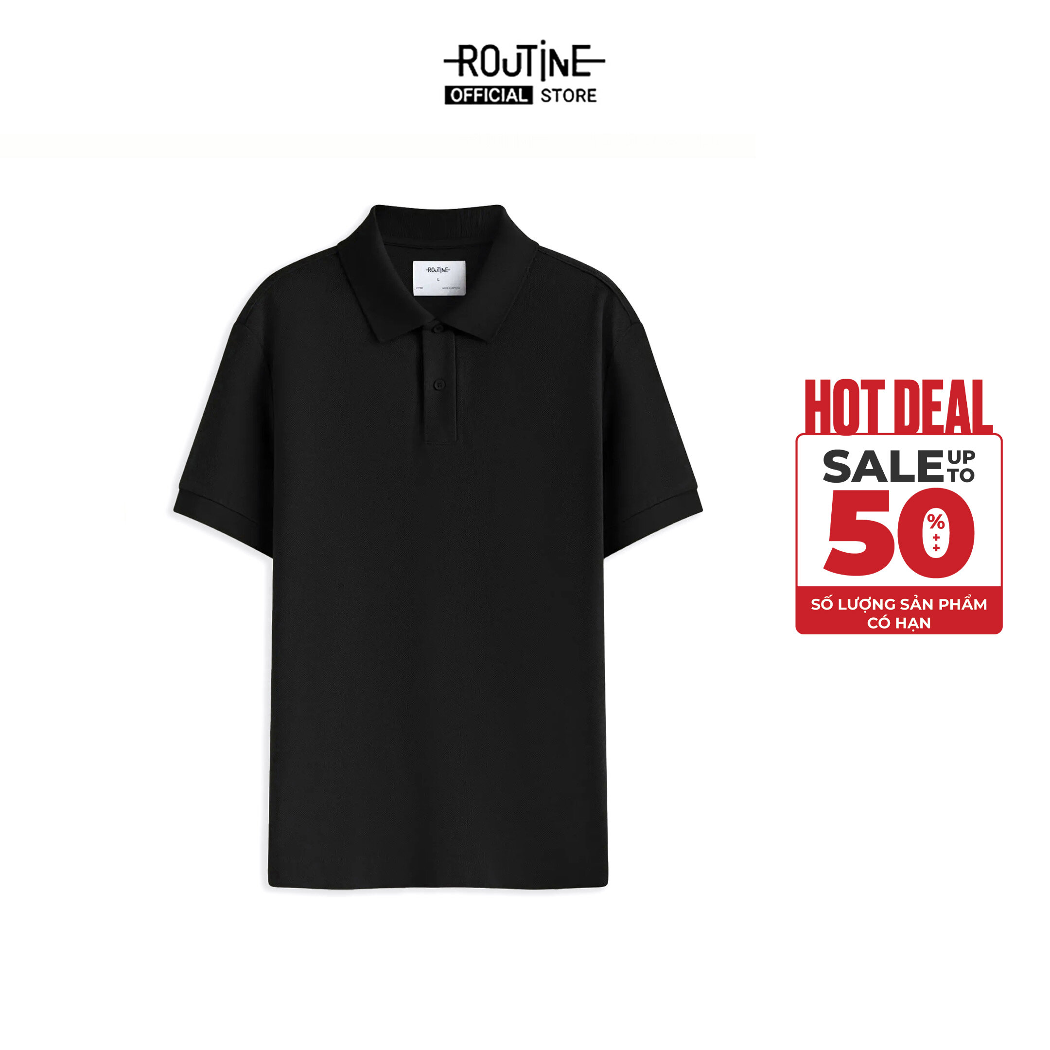 Áo Polo Tay Ngắn Nam Core Form Fitted - Routine 10F24POL001CR1