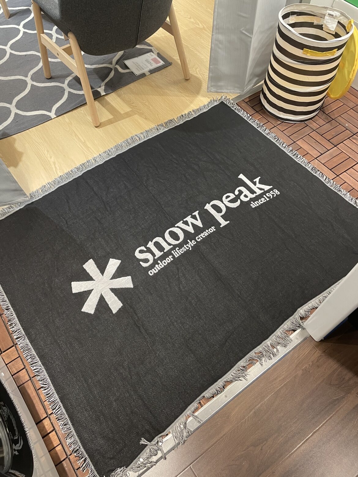 Thảm sofa cắm trại snow peak, thảm trang trí trong lều, thảm trải, thảm trải giữ ấm, thảm cắm trại ngoài trời blanket