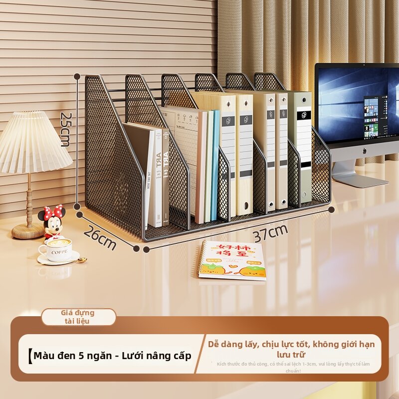 WUBUWEI | Giá Đựng Tài Liệu A4 Đa Tầng Dày Lớn Dung Lượng