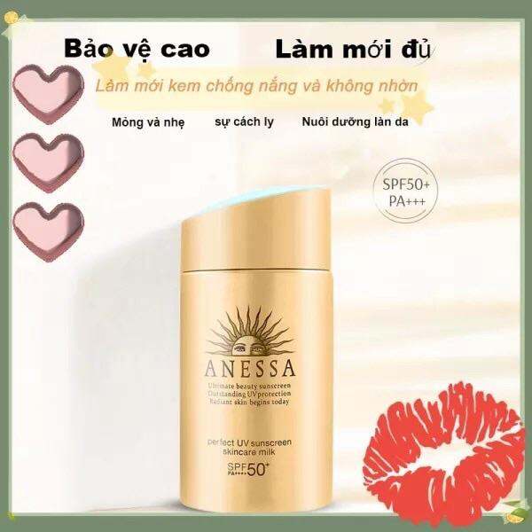 Kem chống nắng Anessa Perfect UV Sunscreen Skincare Milk SPF 50+ PA++