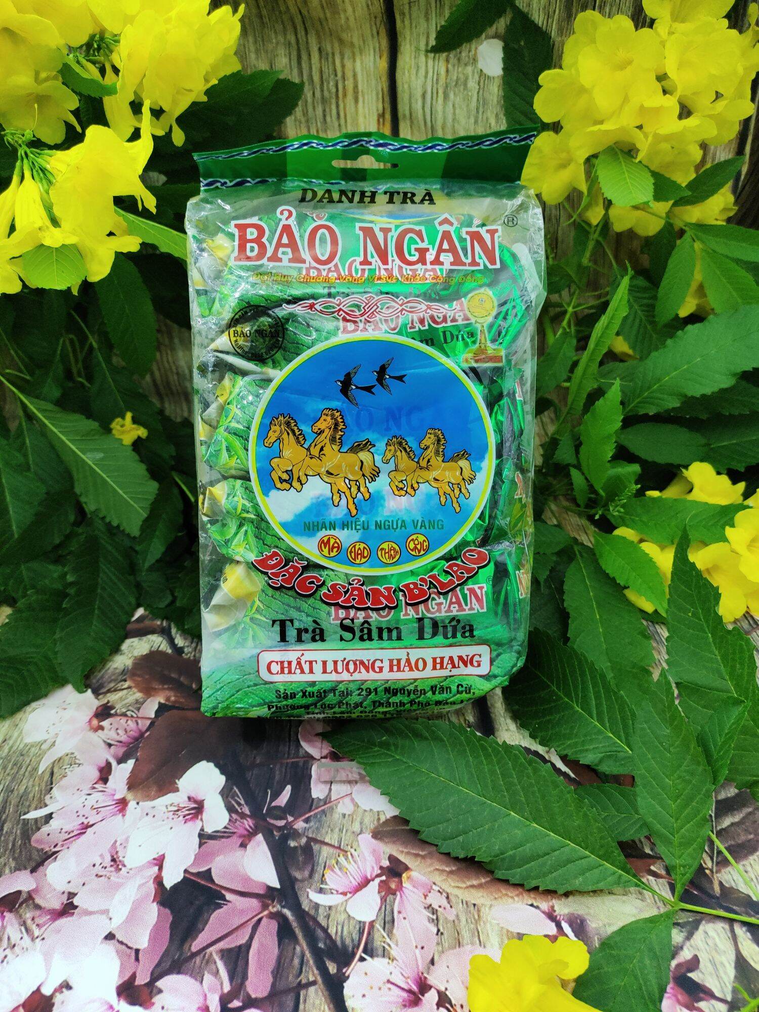 COMBO 5 GÓI TRÀ SÂM DỨA BẢO NGÂN ( 6gói x 70gram) 420gram