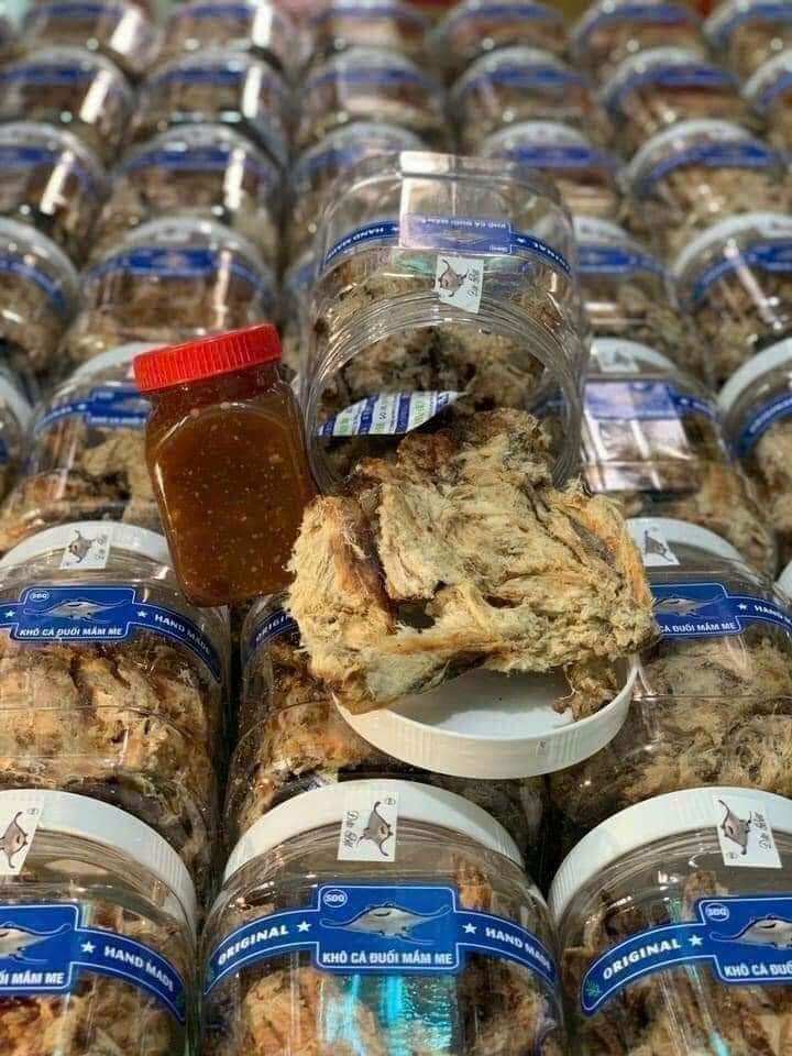 Khô cá đuối mắm me 350g