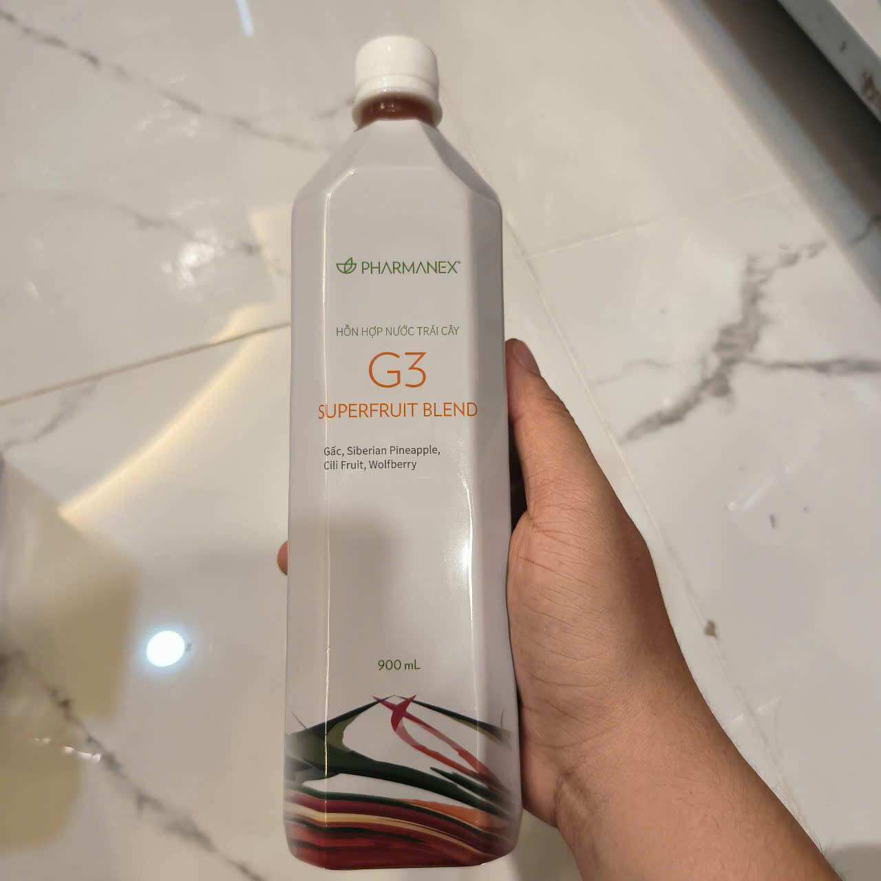 1 Cập 2 chai Nước Gấc G3 Nuskin Bảo vệ sức khỏe - chai 900ml