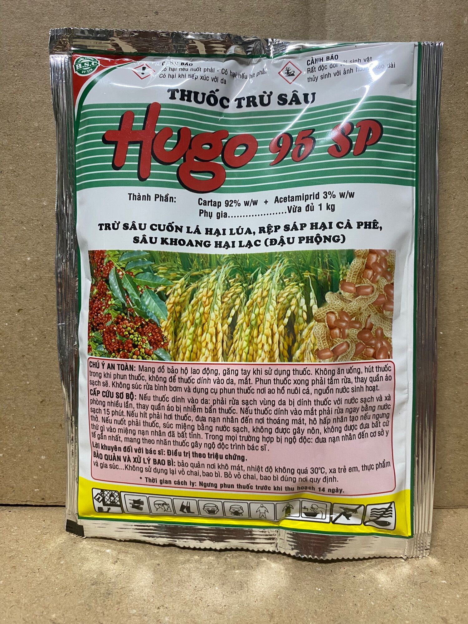 Hugo 95SP Thuốc trừ sâu rầy rệp sáp cho cây trồng