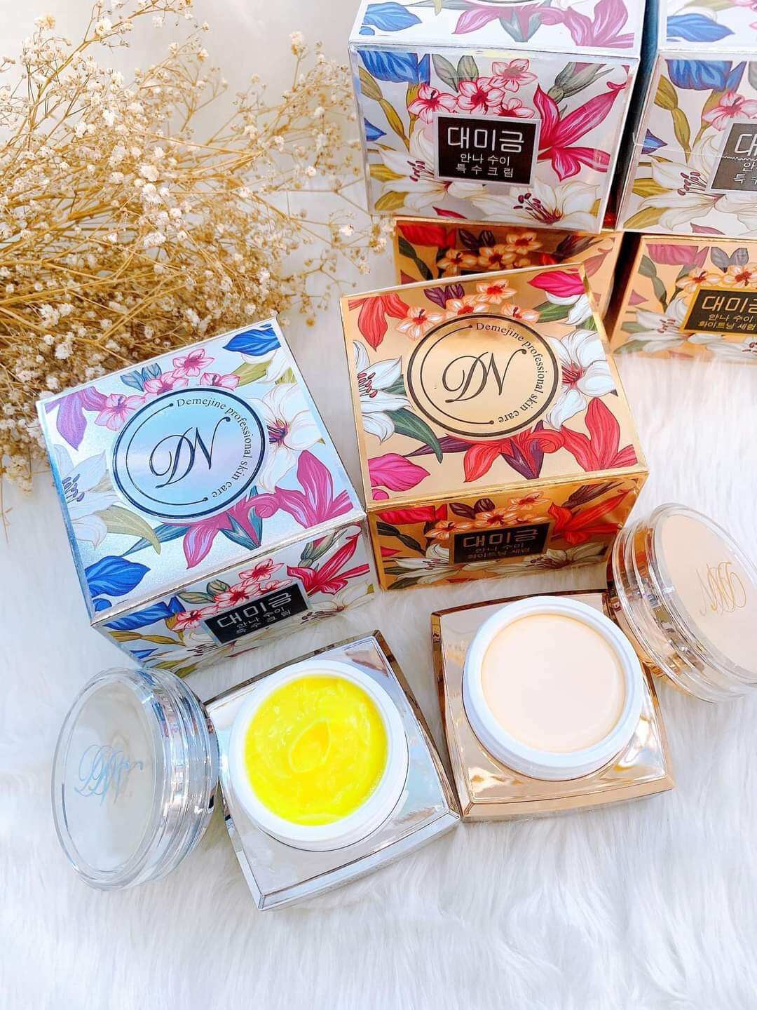 Kem Demejine dưỡng trắng hồng mụn và nám
