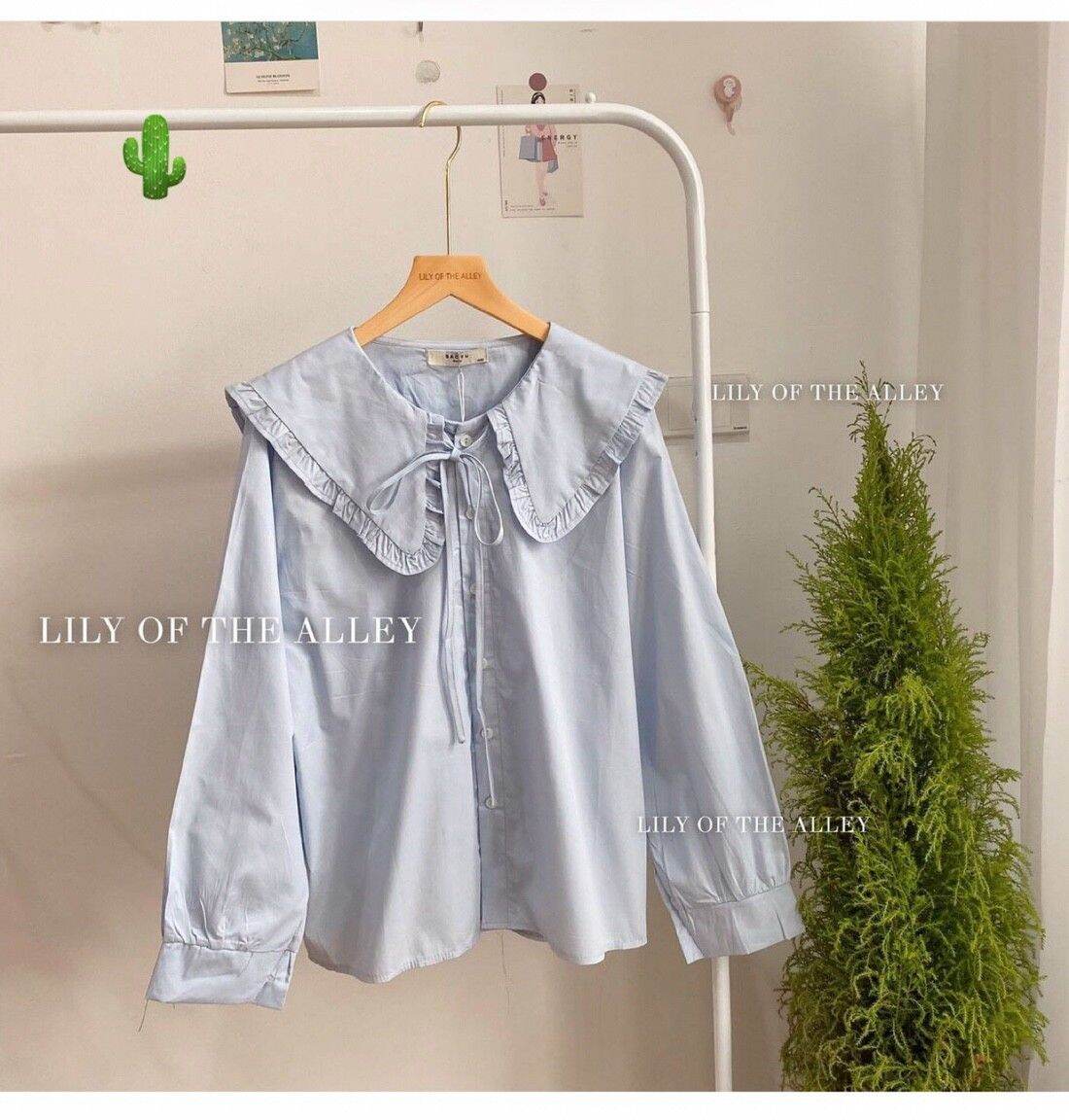ÁO SƠ MI NHIỀU MÀU CỔ BÈO