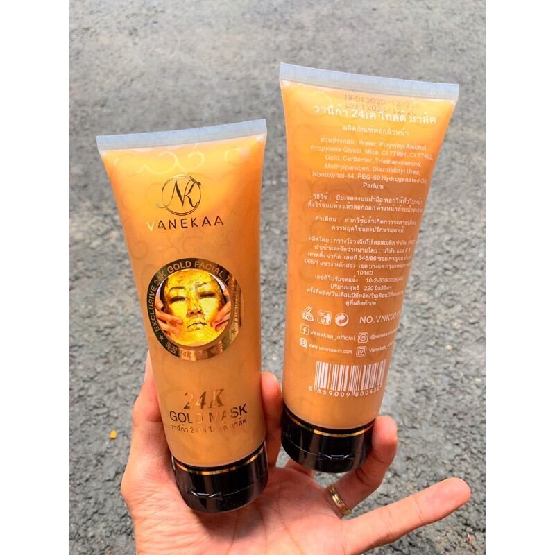 gel lột mặt nạ vàng  24k
