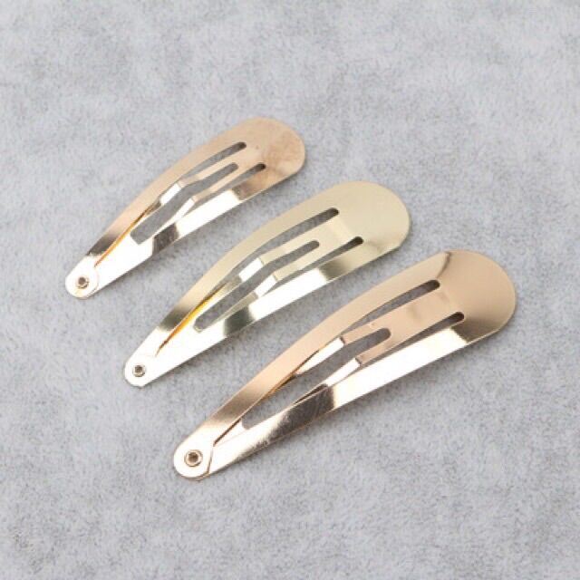 10 kẹp búng nhiều size làm kẹp tóc handmade