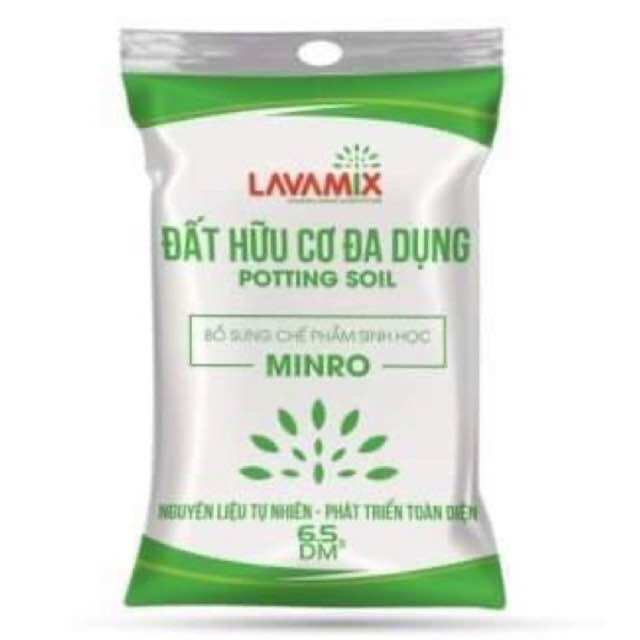 Đất trồng cây, đất hữu cơ đa dụng Lavamix - bao 6.5dm3 ~ (2.5-3kg)