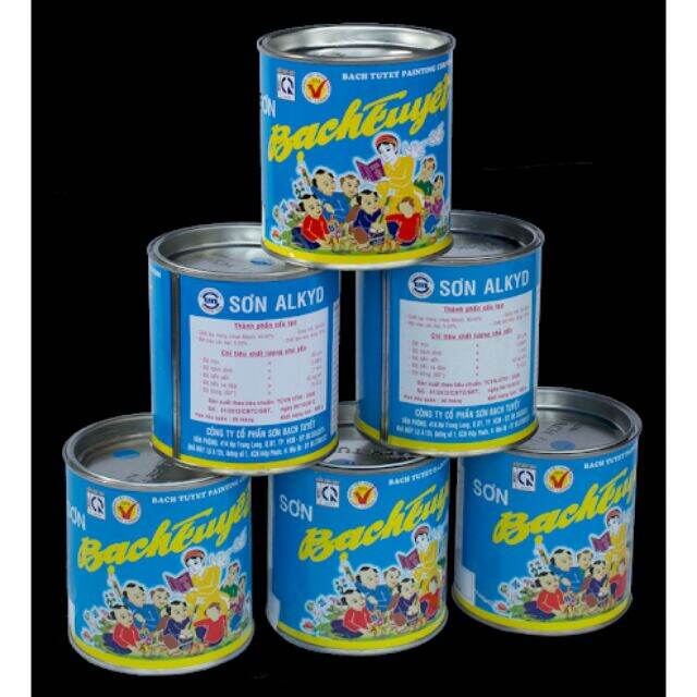 SƠN DẦU BẠCH TUYẾT 1KG