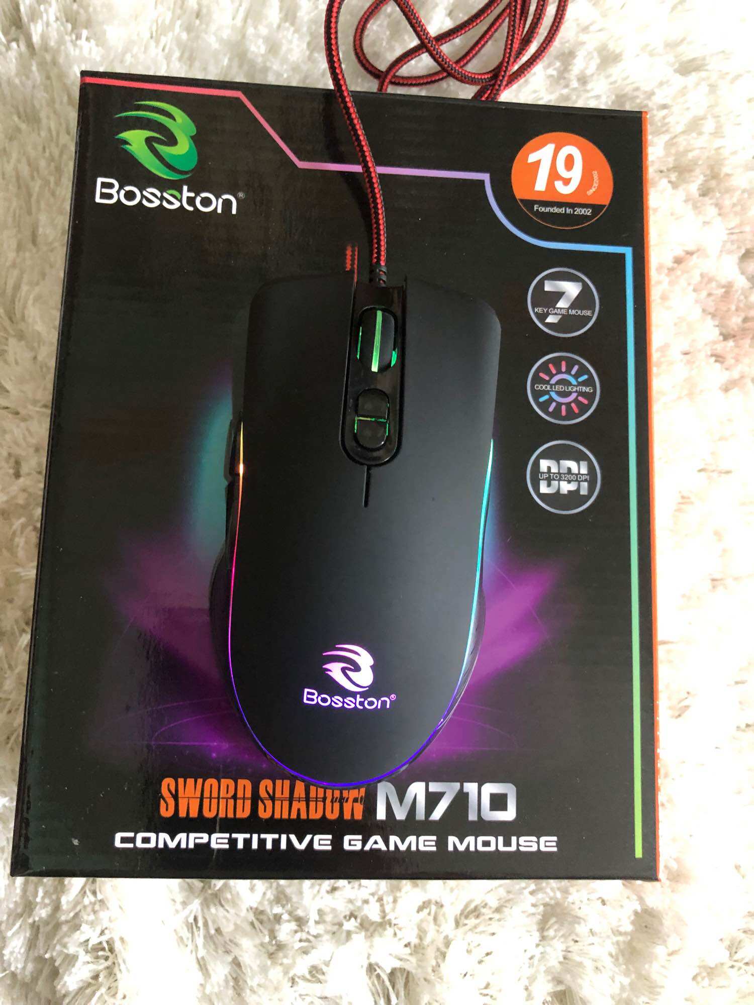 Chuột Bosston Gaming M710 chuyên game cao cấp
