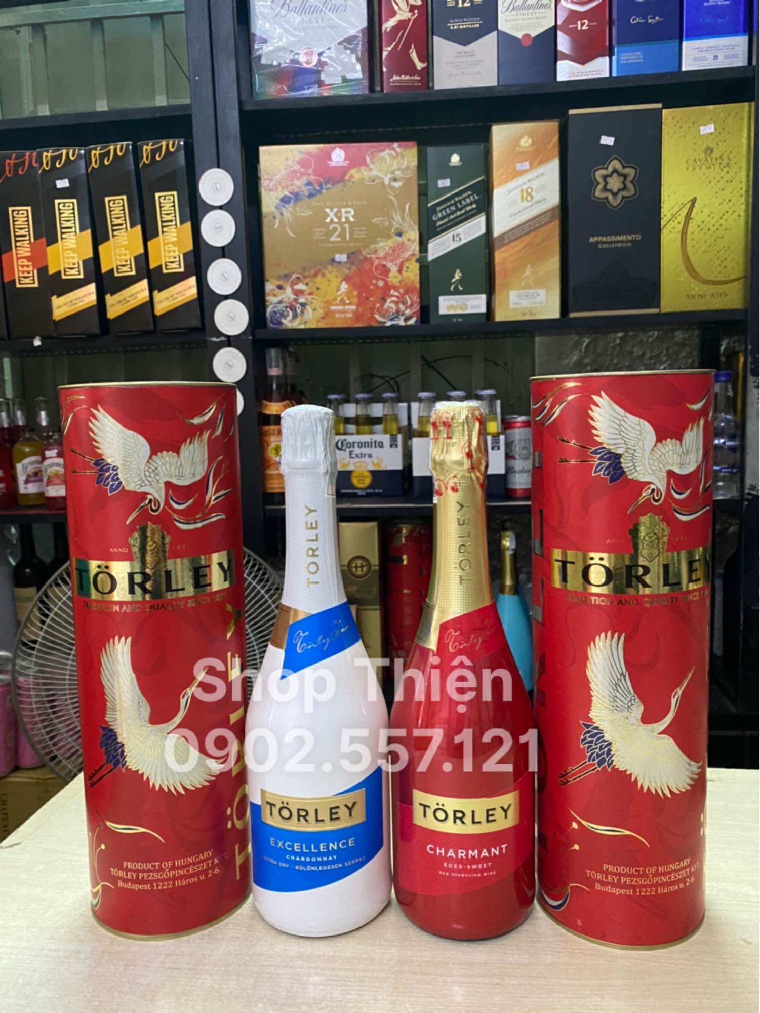 Vang Nổ Hungary TORLEY 12% 750ml
