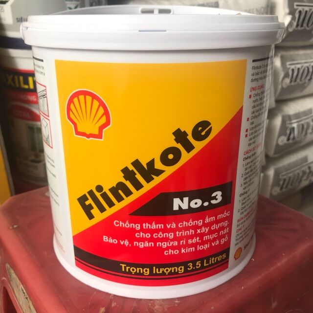 Sơn chống thấm bitum flintkote no.3 - lon 3,5 lít