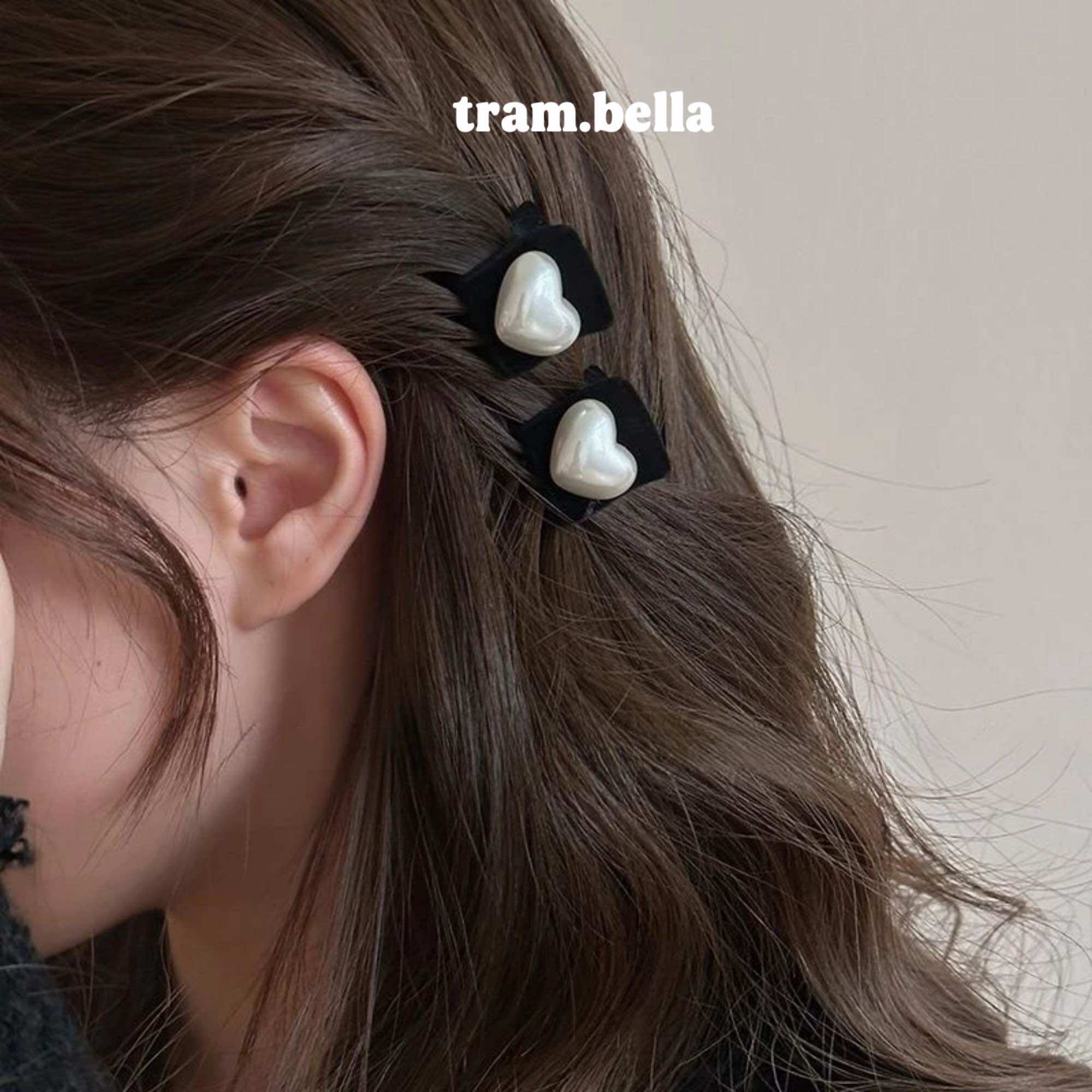 Korean Beaded Hair Clip