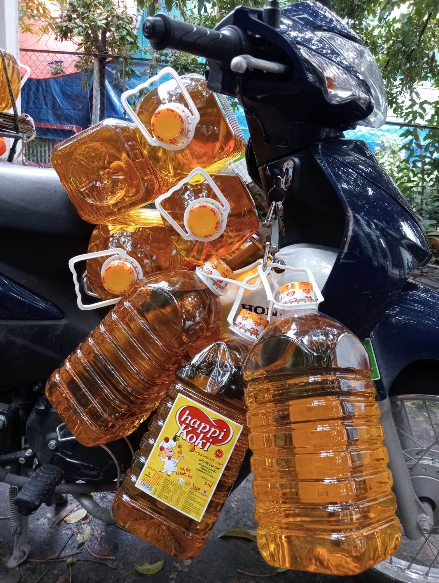 dầu ăn happy Koki 5 lít