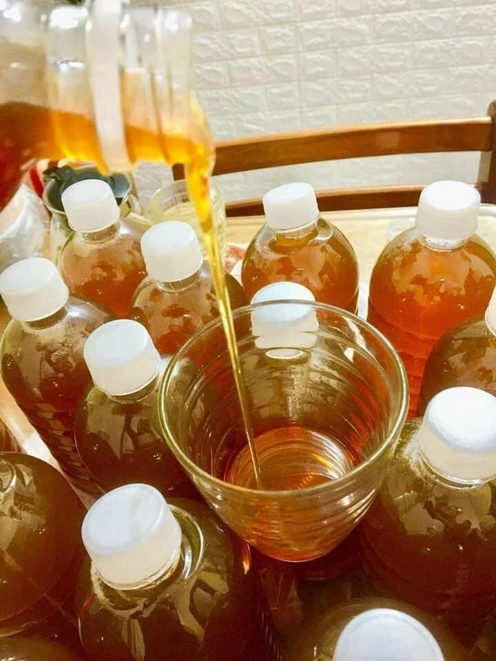 Mật ông hoa cà phê chai 1 lít