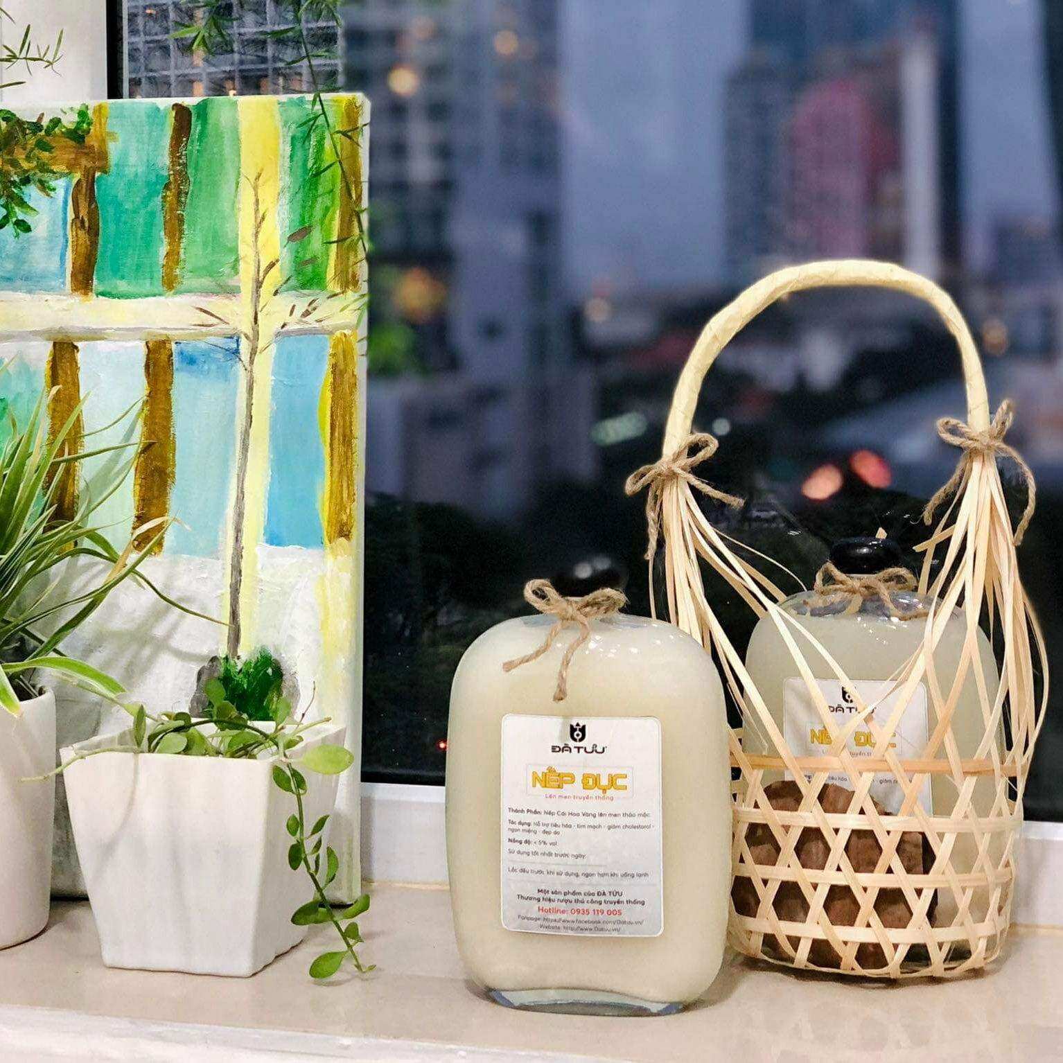 Nếp Đục - Lên men tự nhiên - Đà Tửu 500ml