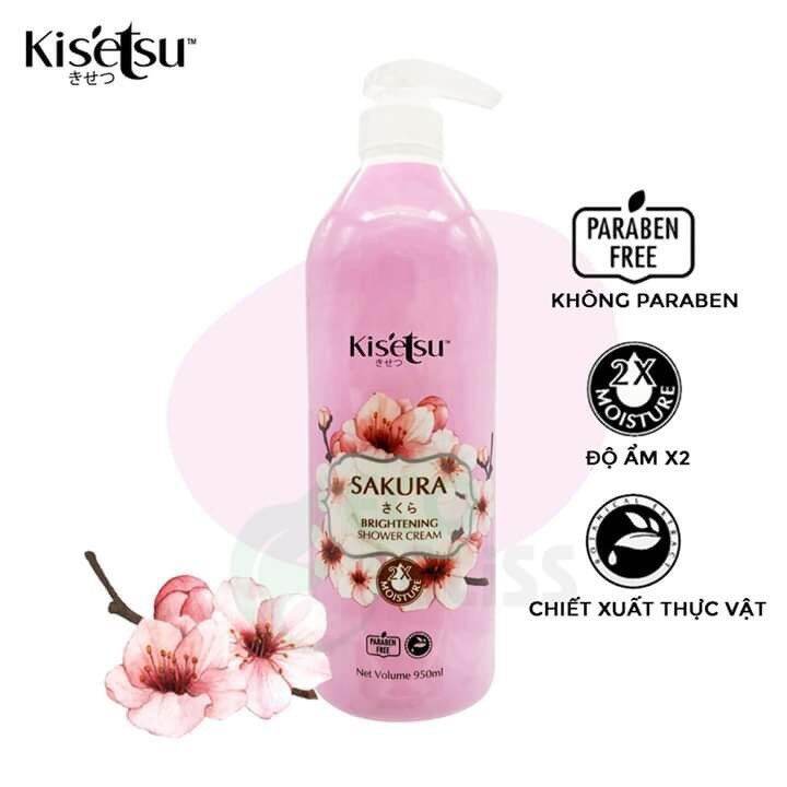 Sữa tắm chống khô da Kisetsu từ malaysia
