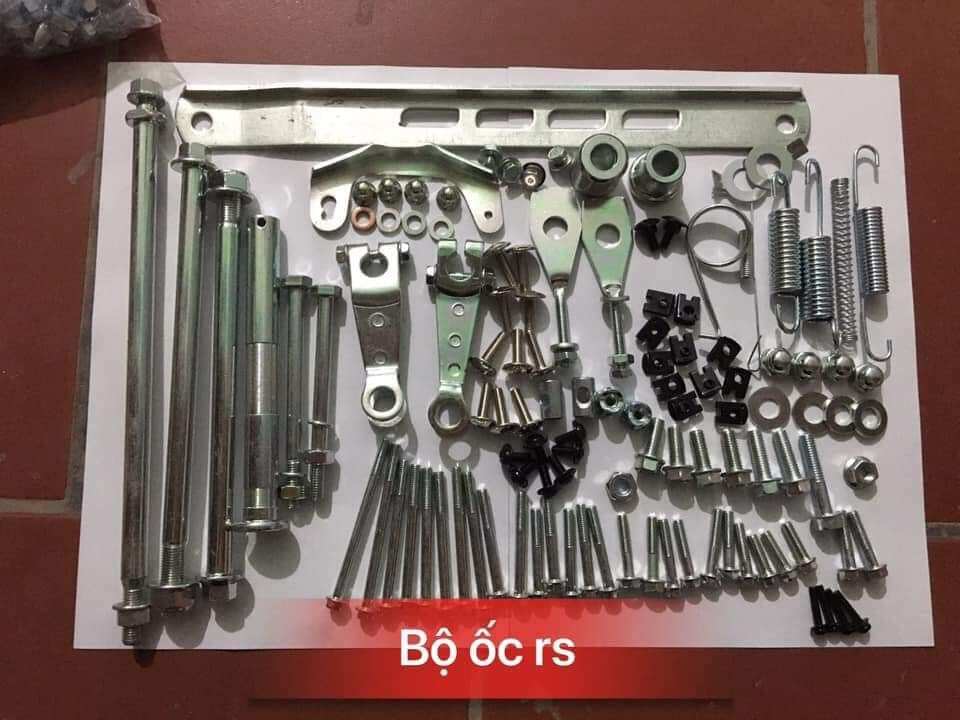 Bộ ốc tiêu chuẩn xe máy Honda ( dream thái - dream việt - wanpha- rs )