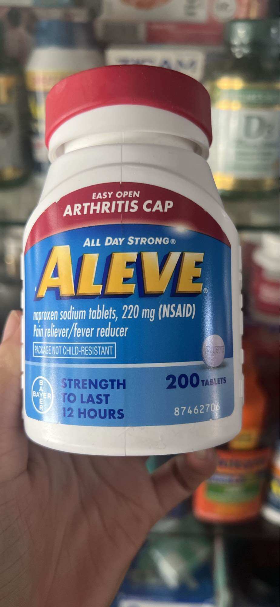 Aleve 220mg 200 viên