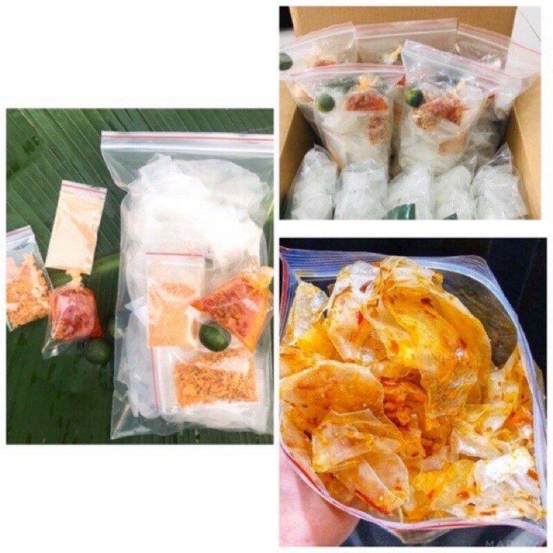 Bánh Tráng Phơi Sương Ớt Rim Tỏi Hành Phi