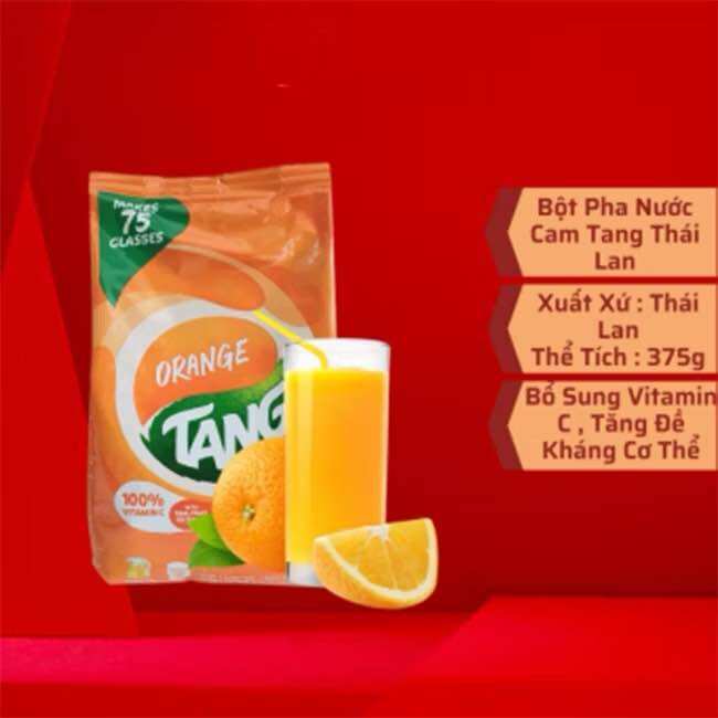 Bột Cam Tang Gói 375G (Thái Lan)