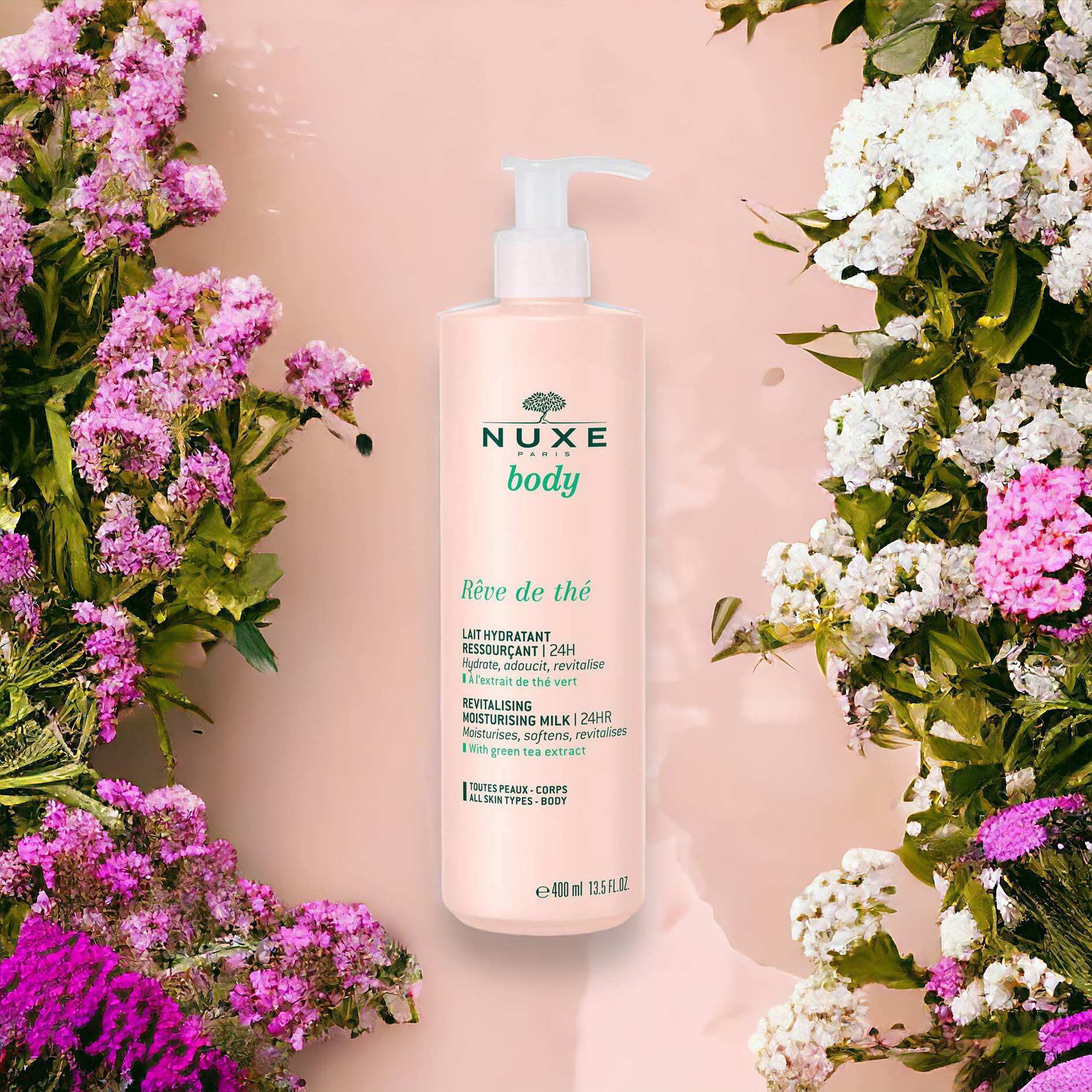 Dưỡng thể Nuxe nội địa Pháp siêu dưỡng da 400ML
