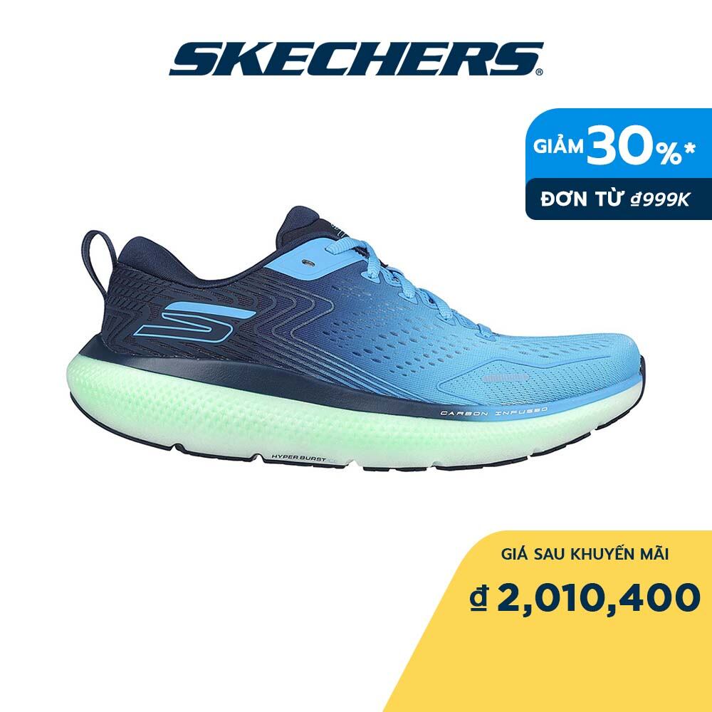 Skechers Nam Giày Thể Thao Tập Gym Đi Học Đi Làm GOrun Ride 11 Running 246079BLU