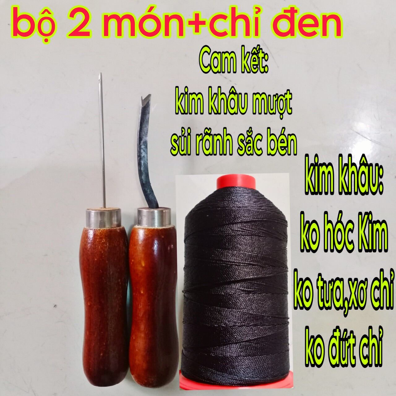 Kim khâu,may giày dép hàng chất lượng cao,kim mượt, sủi rãnh sắc bén