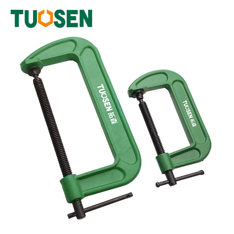 Ê Tô Kẹp Bàn TUOSEN, kẹp cố định thép đúc, Kẹp chế biến gỗ 3-4-5-6-8 inch G-kẹp Tuosen