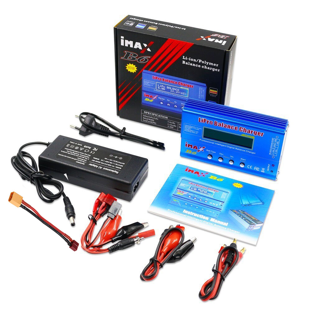 IMAX B6 cân bằng sạc discharger cho RC máy bay trực thăng Re-PEAK NiMH/NiCd LCD Battery Charger với 