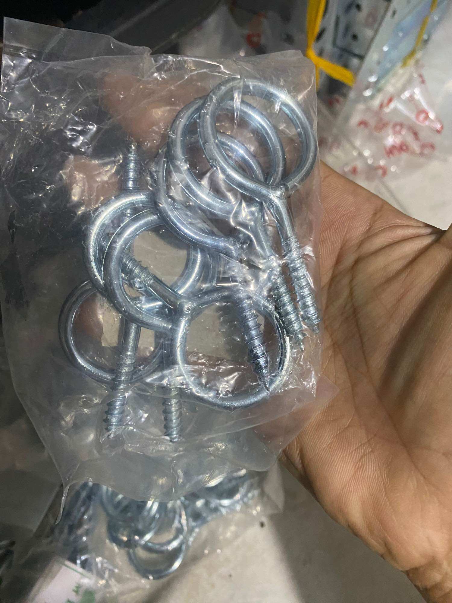Bịt 10 cái móc khoen hàn tròn