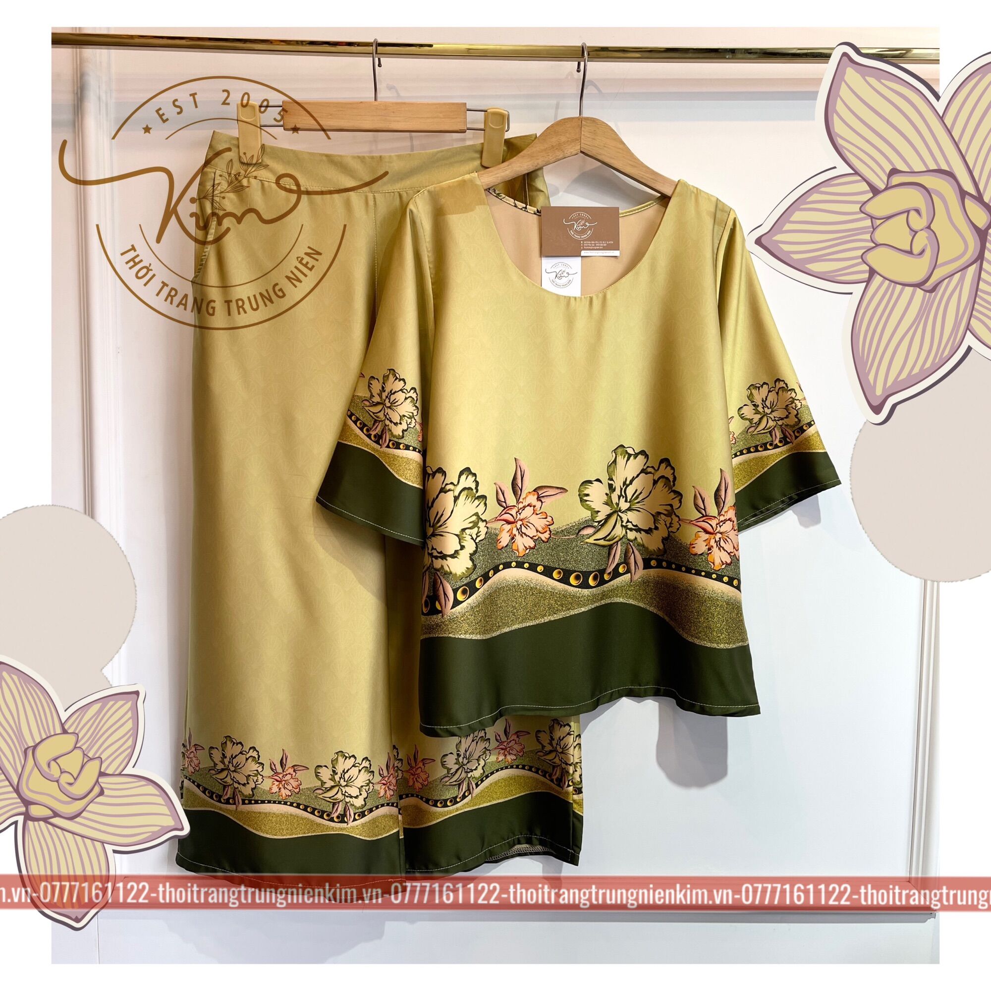 Set lụa xinh