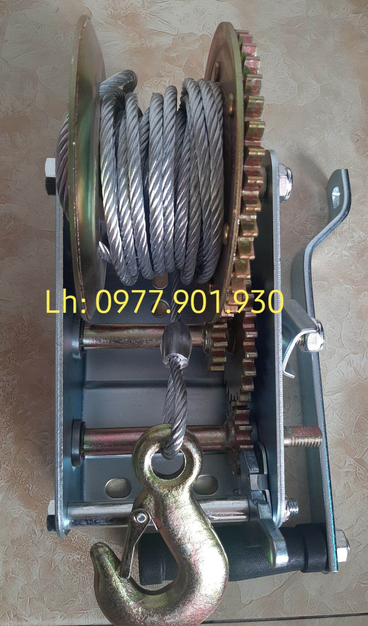 Tời, Tời quay tay 2000LBS tải trọng 1000 kg