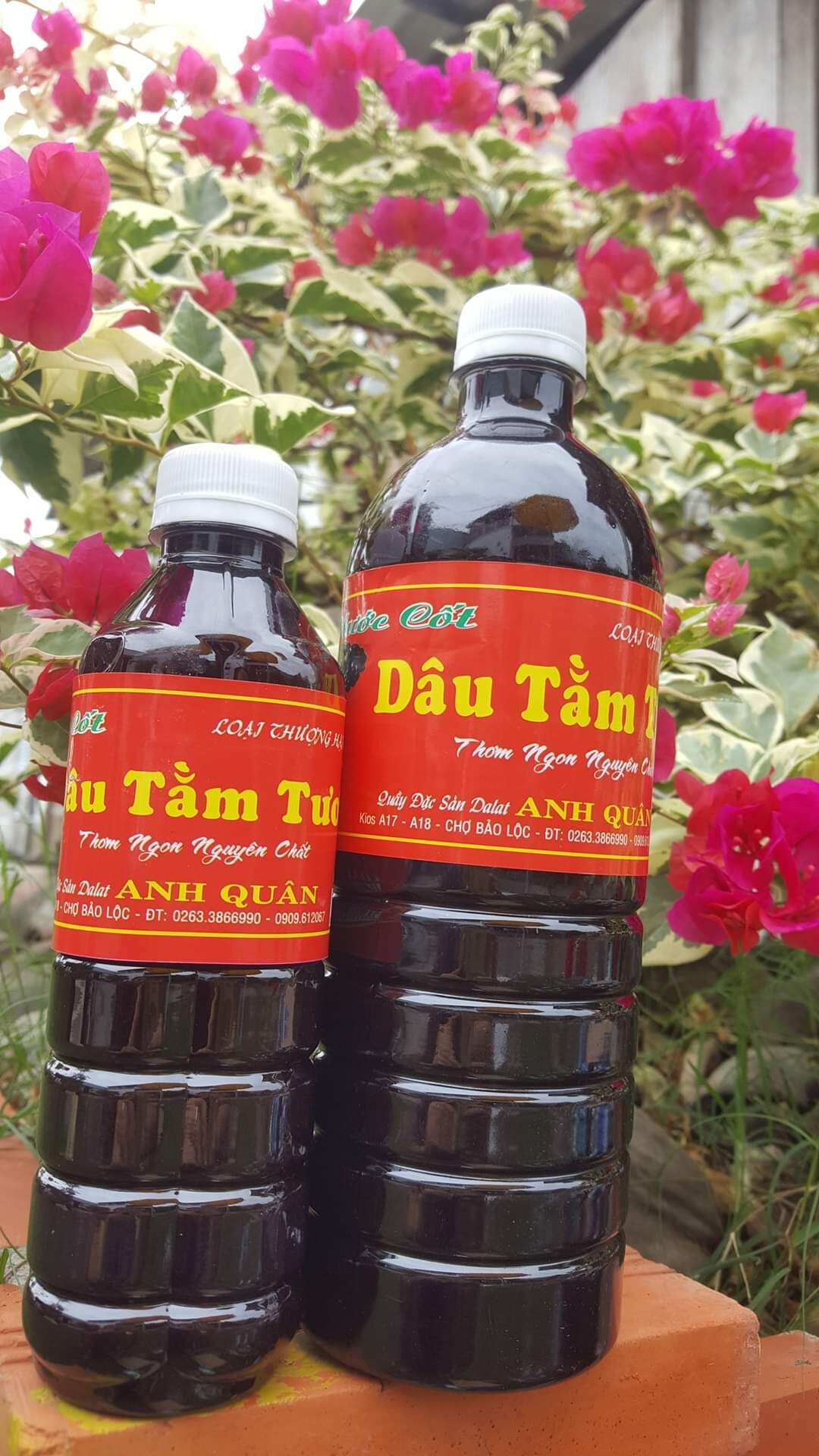 Nước cốt dâu tằm Đà Lạt chai 1lit