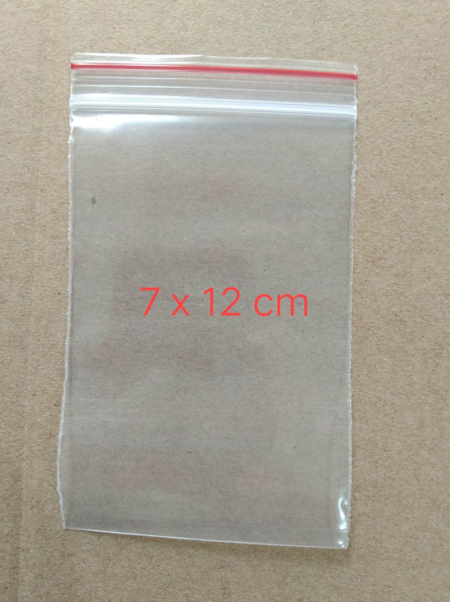 100gr - Túi zip chỉ đỏ nhiều size đựng thực phẩm, đồ dùng