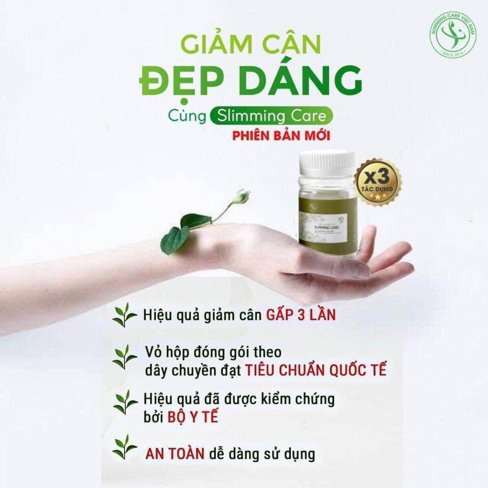 [Chính Hãng]Thảo Mộc Giảm Cân Slimming Care X3