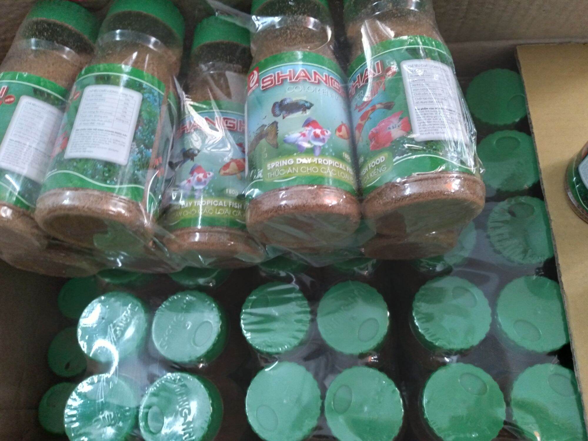Thức ăn cá kiểng Shanghai ( loại hạt 180g)