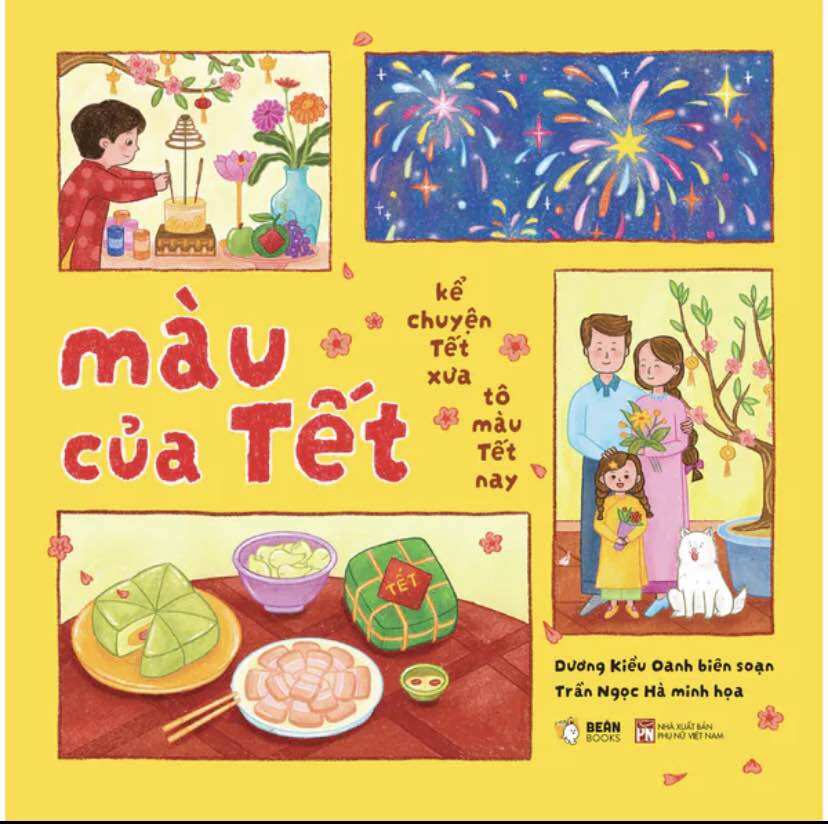 Sách Tô màu - Màu của Tết (kể chuyện Tết xưa Tô màu Tết nay)