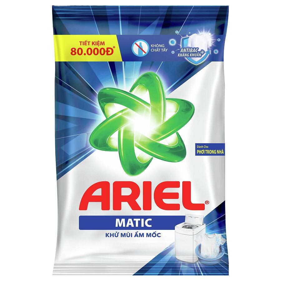 Bột giặt ARIEL 5kg & 5,3kg