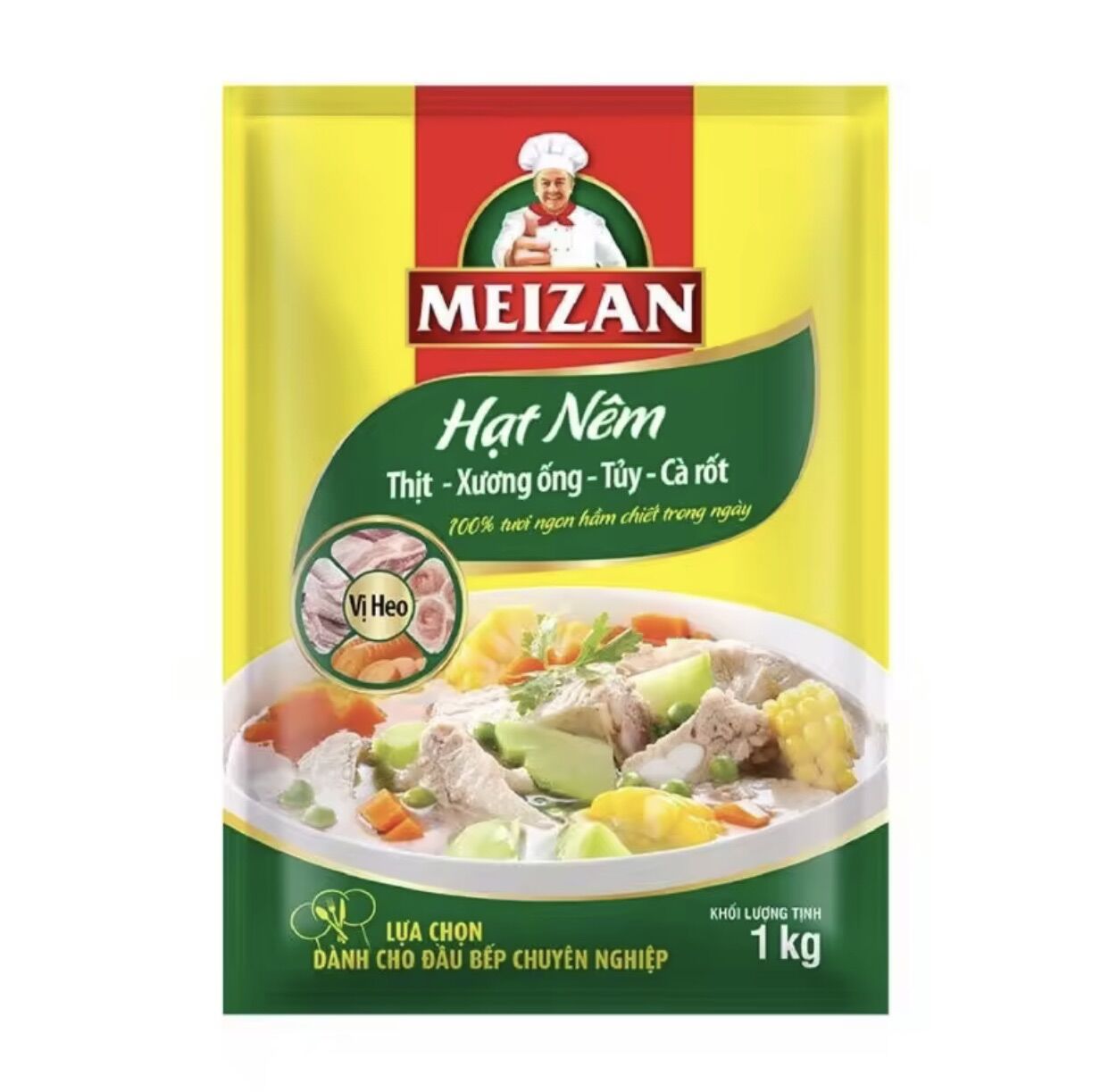 Hạt nêm Meizan vị heo 1kg