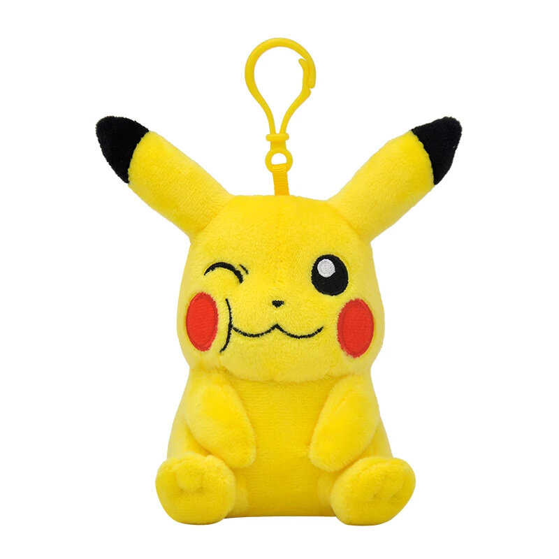 Pokemon Anime Sang Trọng Móc Khóa Đồ Chơi Charmander Bulbasaur Spuirtle Pikachu Thú Nhồi Bông Búp Bê