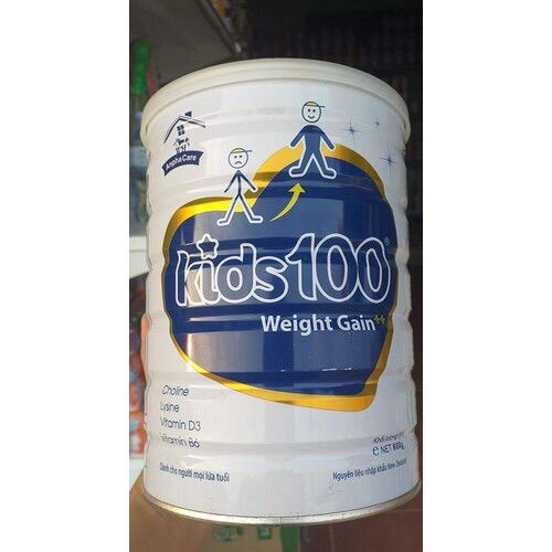 Sữa kids100 weight gain 900g