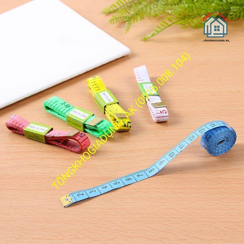Thước dây, thước thợ may 1.5 m ( đầu bọc đồng loại xịn)