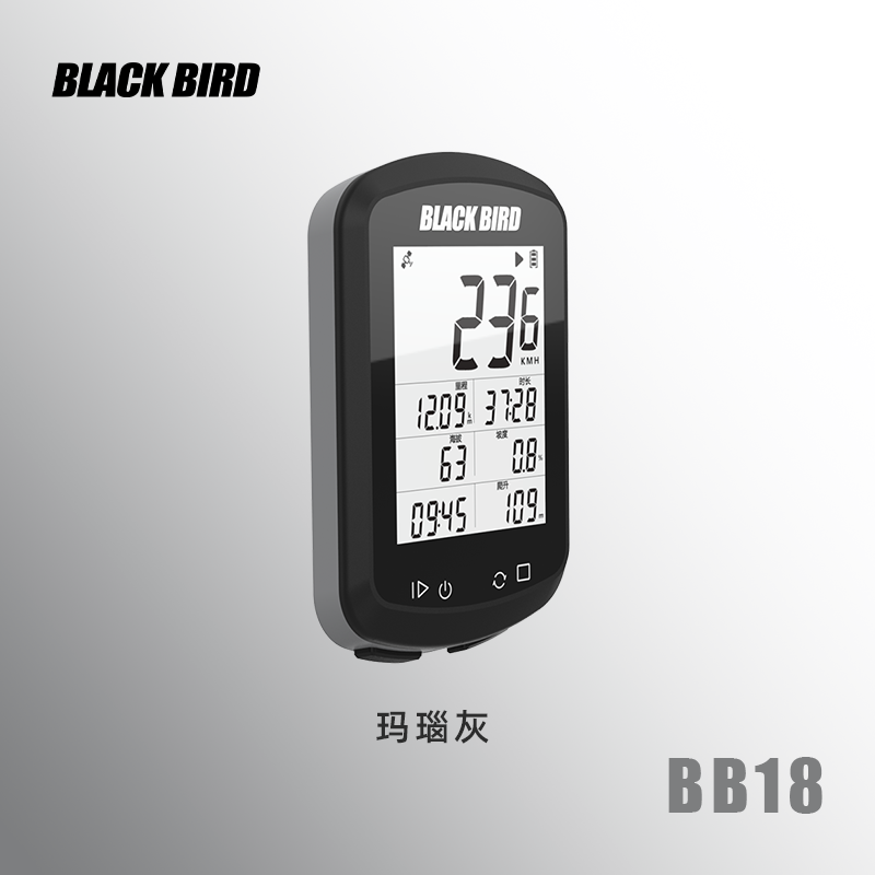 Đồng Hồ Đo Đường Đạp Thông Minh Không Dây Blackbird Bb18/s Dành Cho Xe Đạp Đường Và Xe Đạp Leo Núi Đ