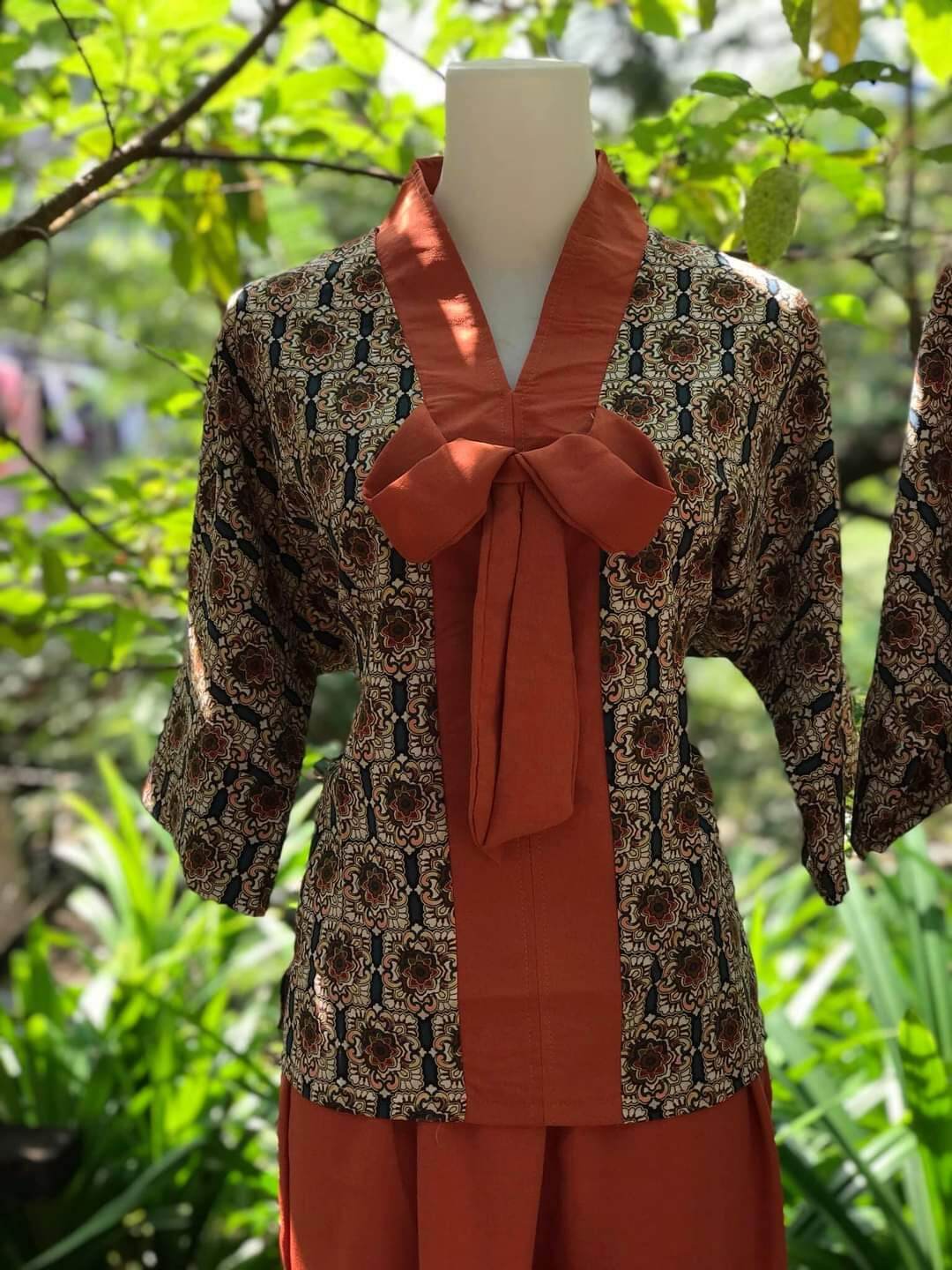 🌻 Set Bộ Hoa Thổ Cẩm Viền Phối🌻