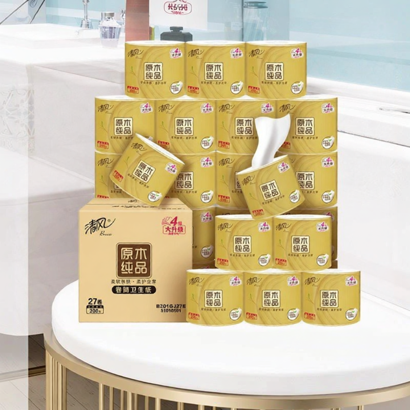 Golden 4-layer Toilet Paper - 4