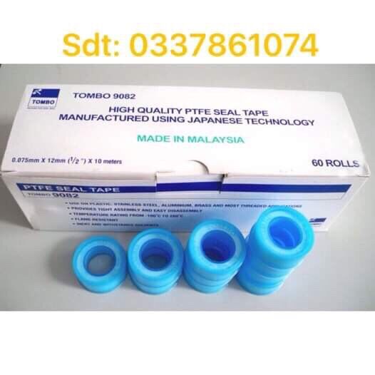Hộp 60 cuộn băng keo lụa quấn ống nước tombo