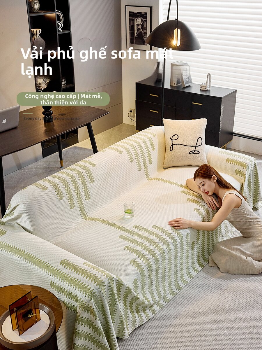 DINGZI | Cool Icy Soft Sofa Cover Giá 927,000 Đồng*Miễn phí vận chuyển