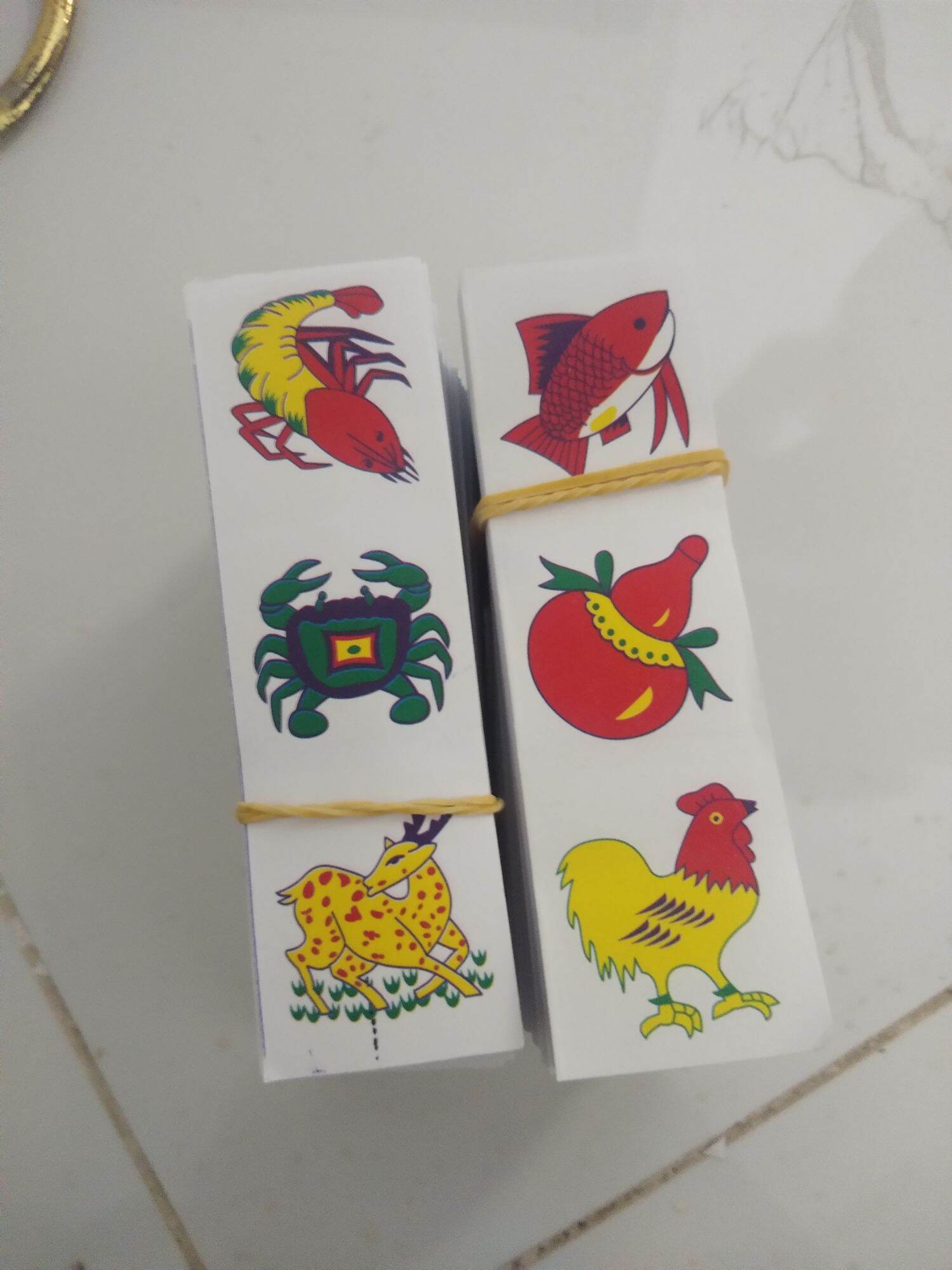 tem dán bầu cua  27 li